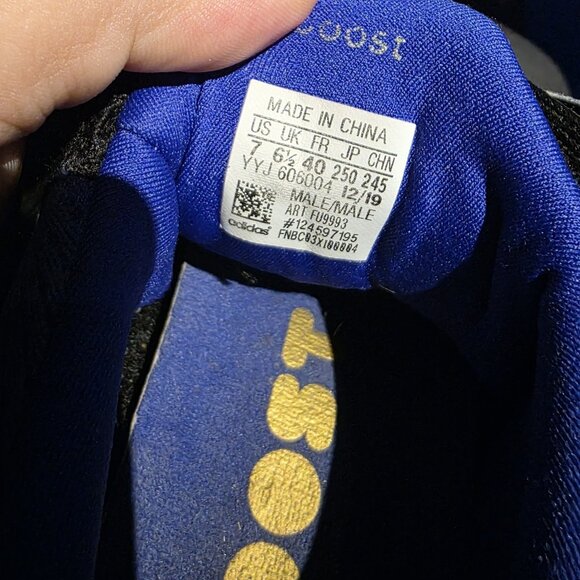 Adidas UltraBoost DNA Shoes Men's7 Black History Month Sneakers FU9993 - Picture 11 of 11